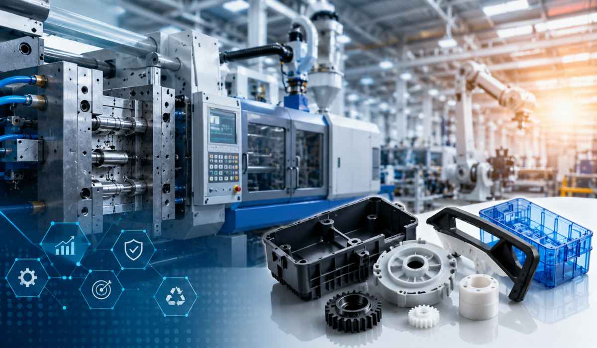 Plastic injection moulding machine manufacturers in India