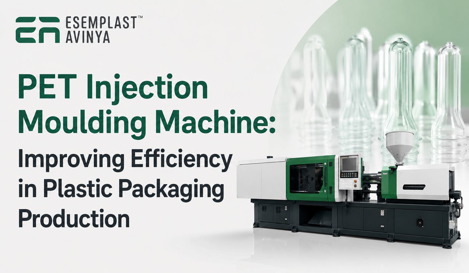 Pet injection moulding machine