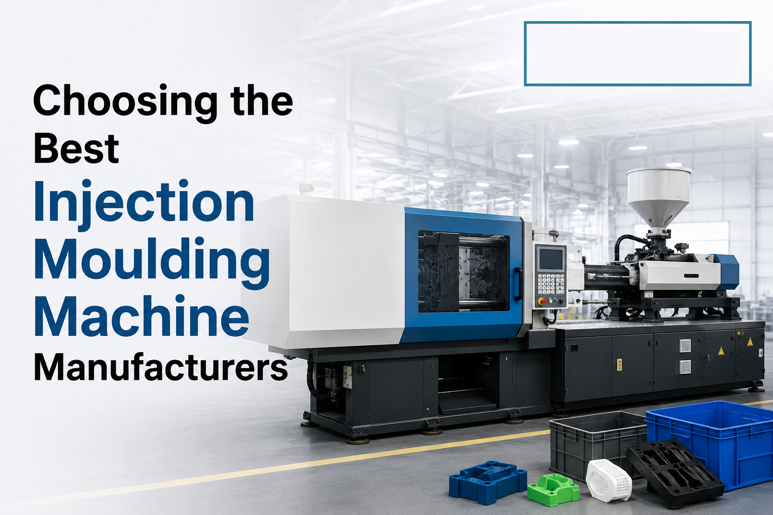 Best injection moulding machine manufacturers in India